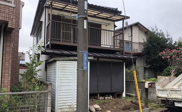 木造2階建て解体